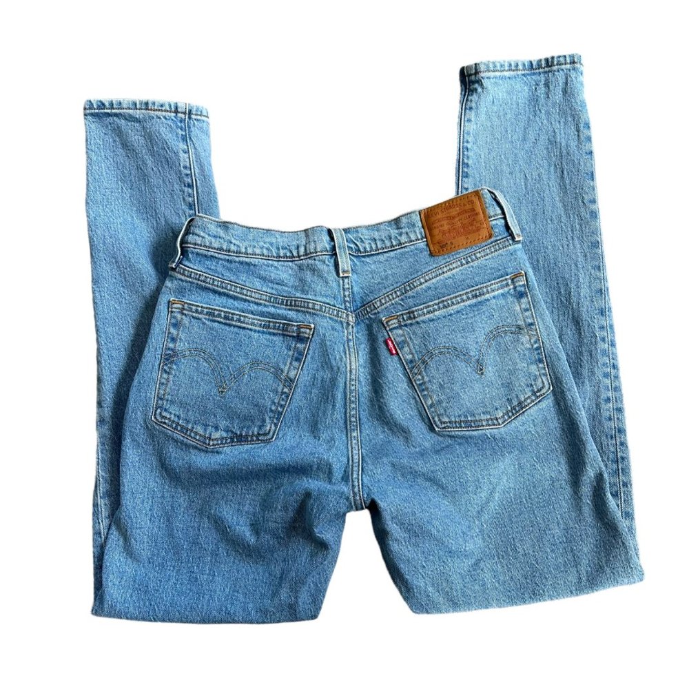 Vintage Levi's 501's Skinny Button Fly Light Wash Denim